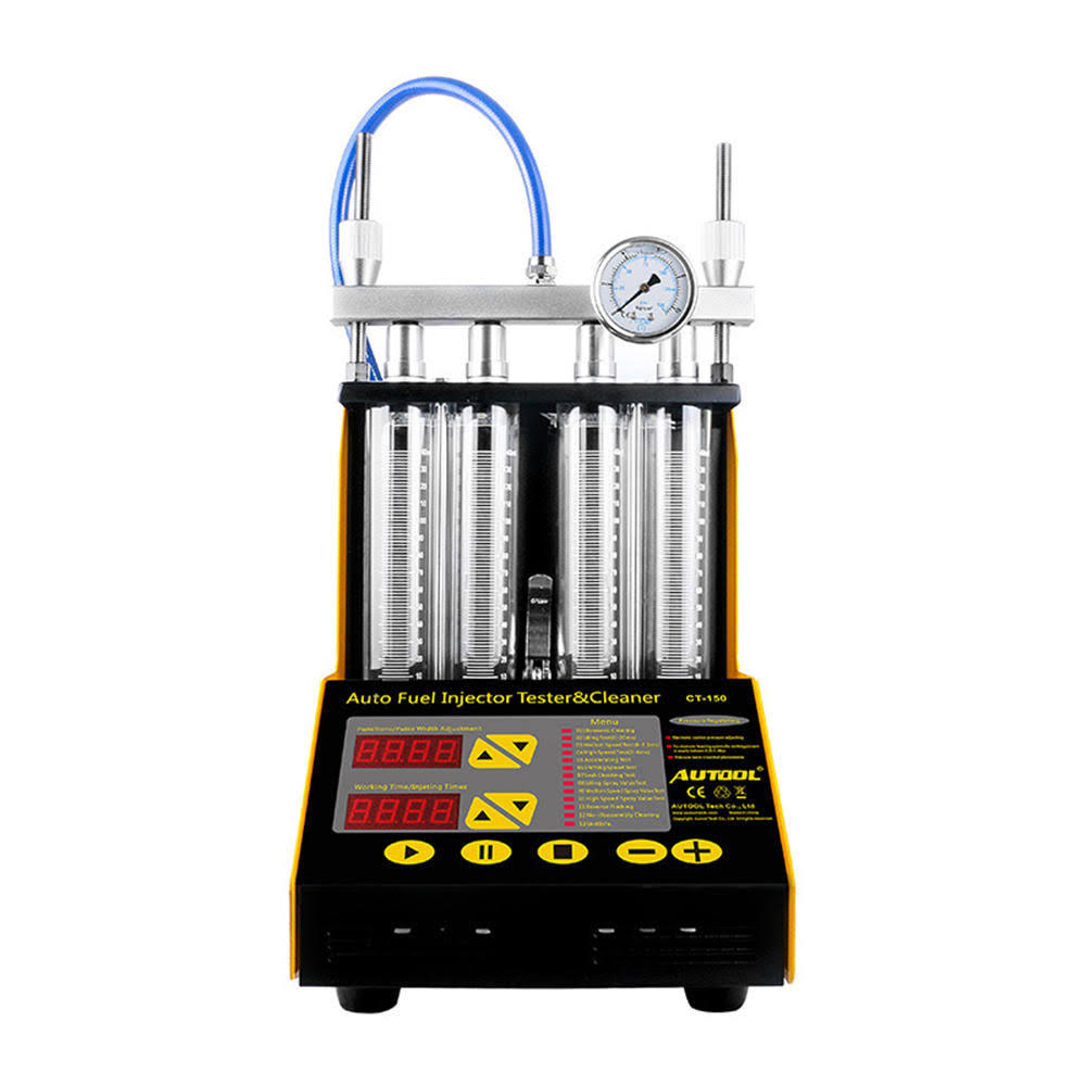 4 Cylinder Fuel Injector Tester Ultrasonic Cleaning Cleaner Q921647