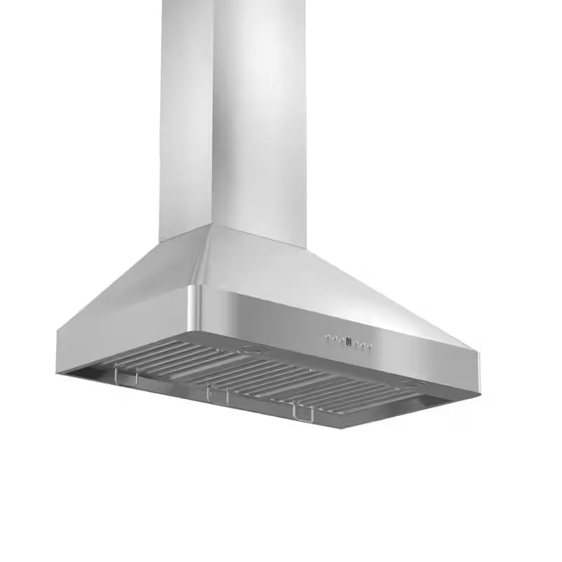 30 in. 400 CFM Convertible Wall Mount Range Hood in Stainless Steel T875