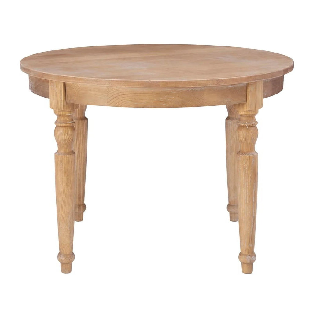 Oak Wood Round Dining Table L677724