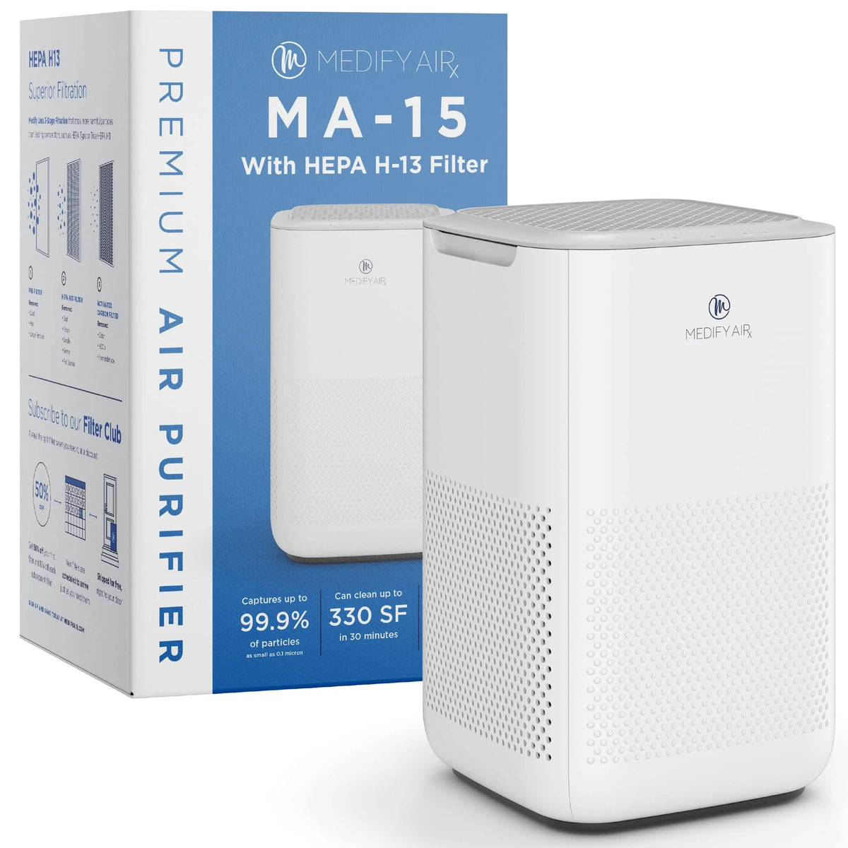 White HEPA Air Purifier J16106