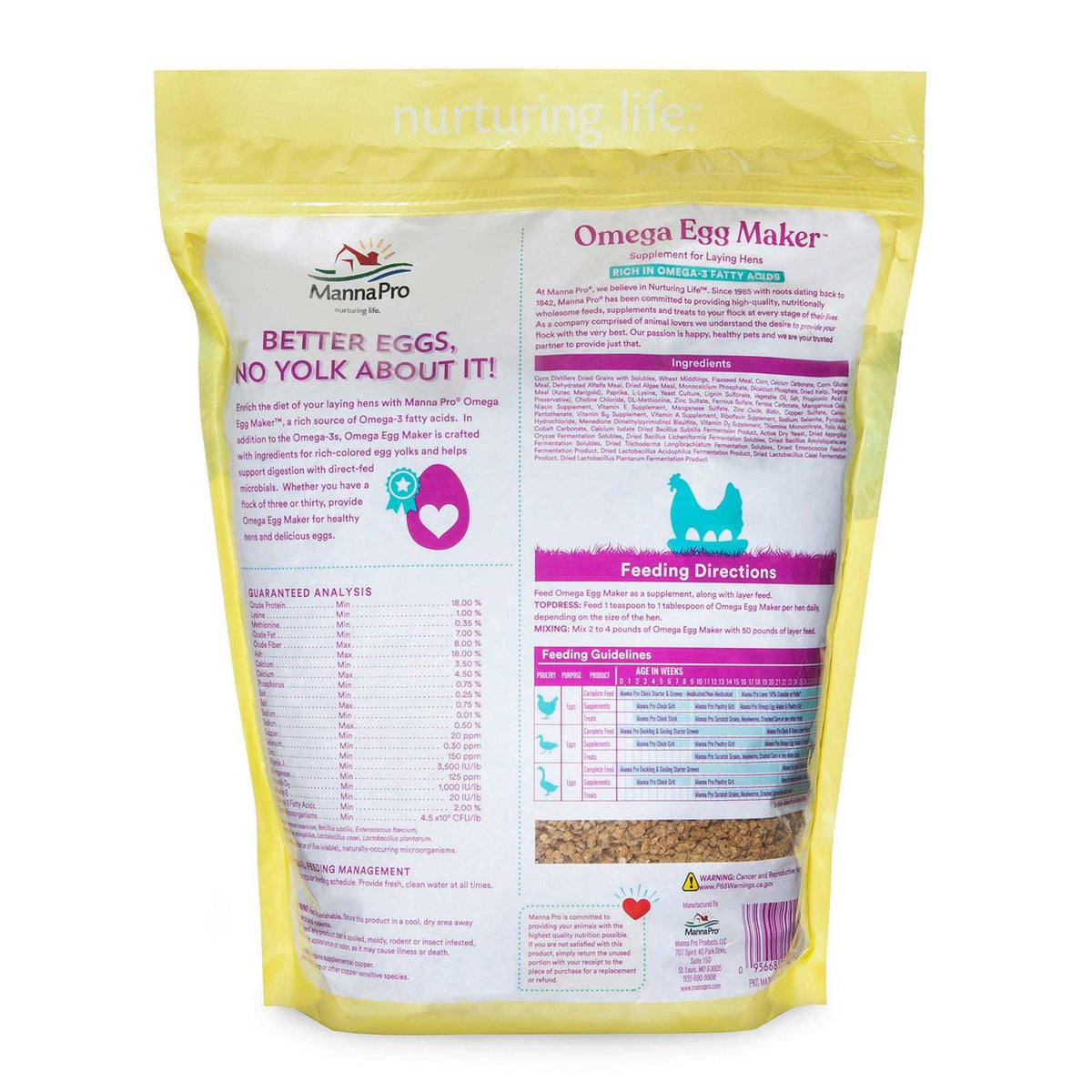 Omega Egg Maker Supplement R847