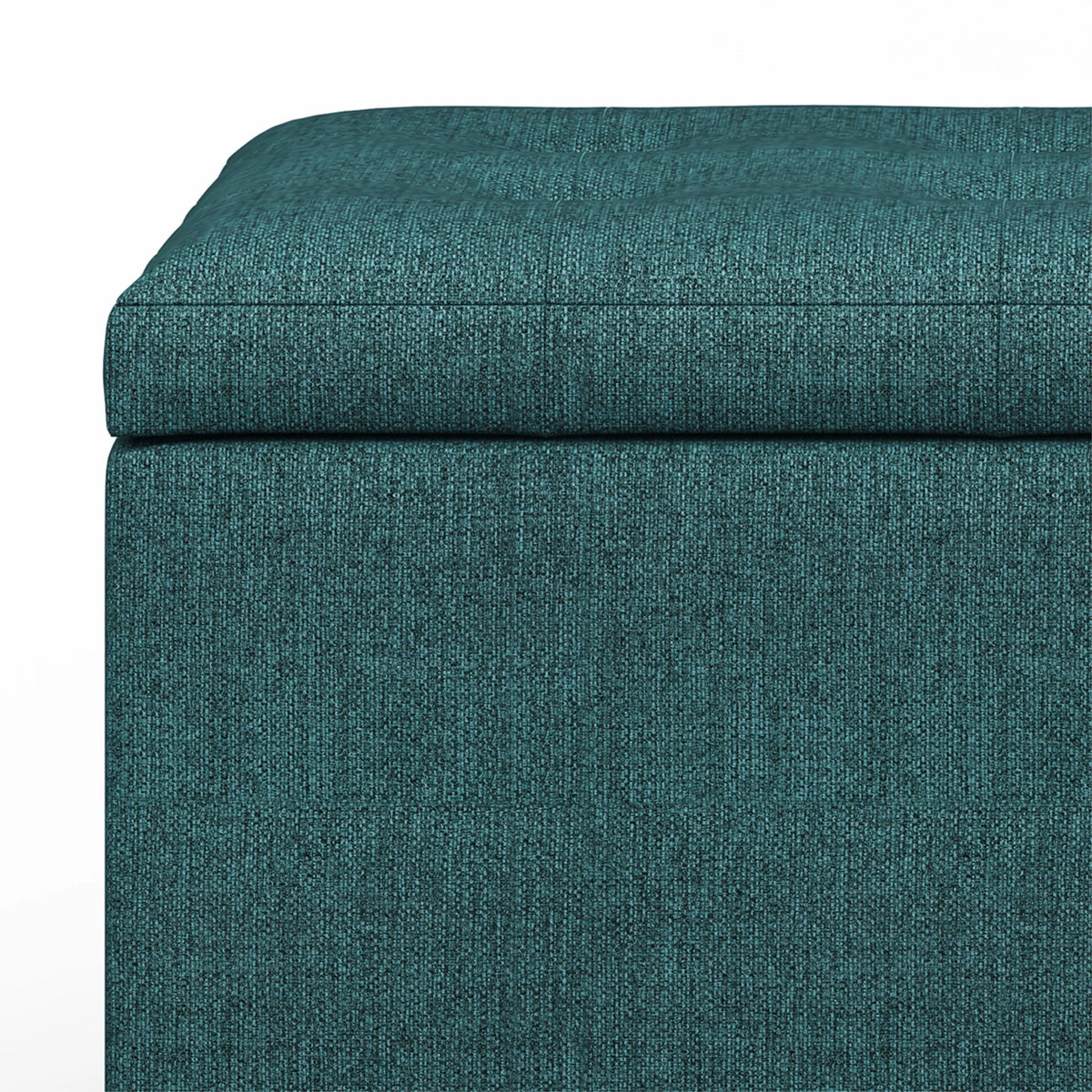 Teal Storage Ottoman Y7320