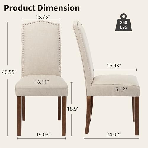 Set of 4 Smoky Grey Upholstered Dining Chair Y338197