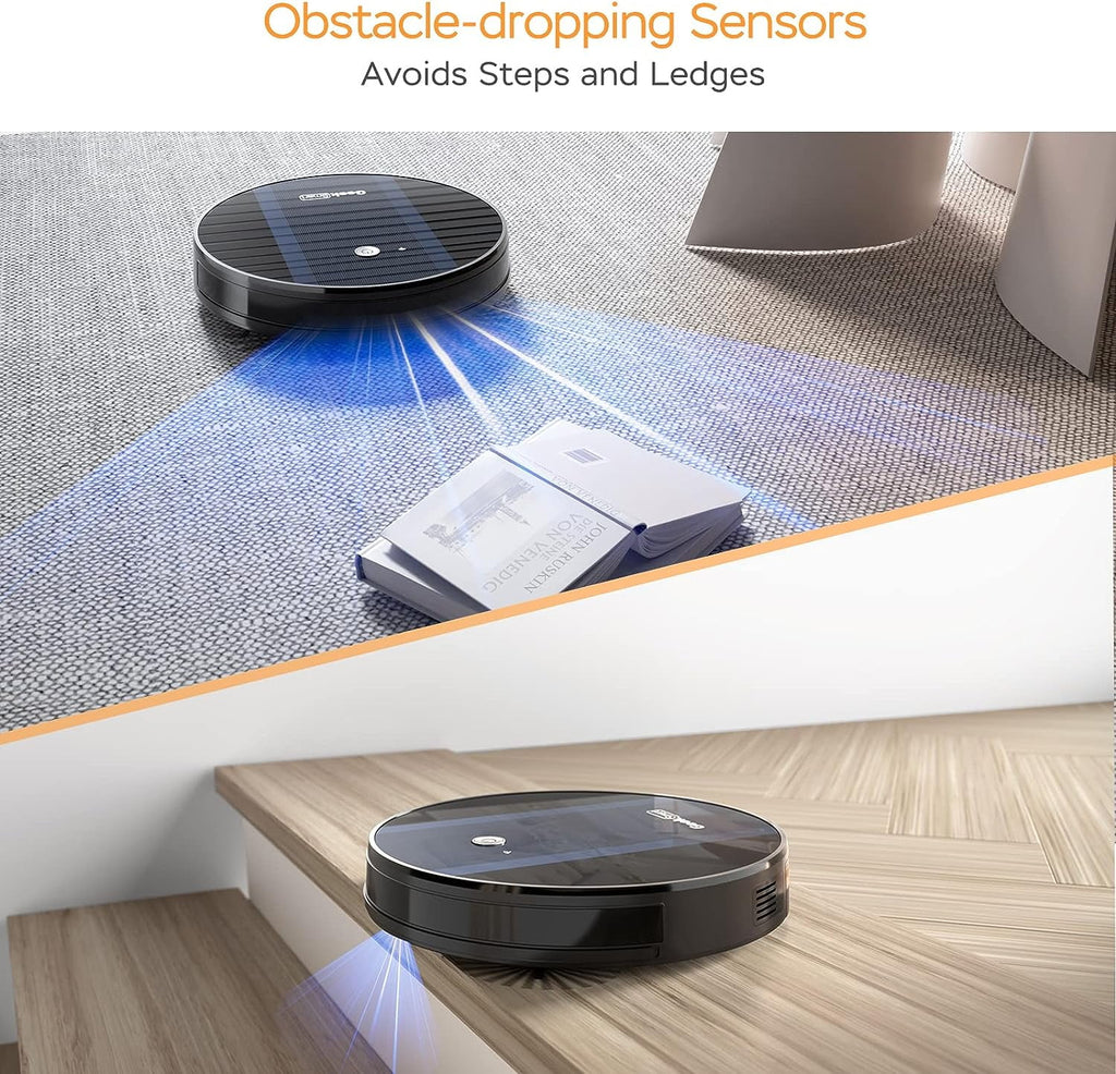 Smart Robot Vacuum Cleaner, Super-Thin, 1800 Pa Suction R81334