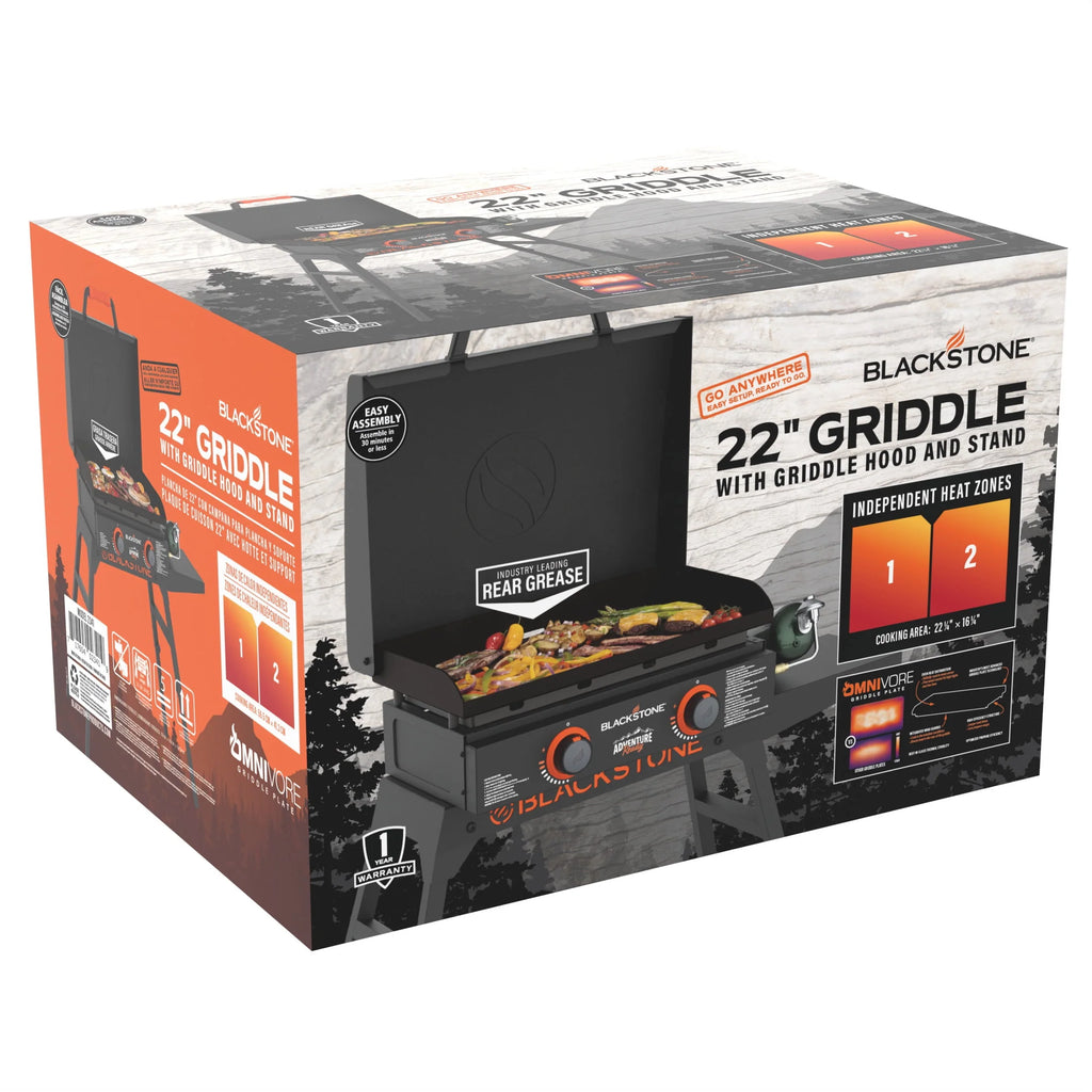 22 Propane Griddle with Stand and Adapter Hose K117944