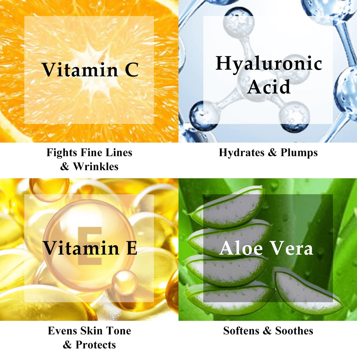 Vitamin C Serum with Hyaluronic Acid & Vitamin E 1 Fl. Oz C971