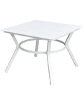 White Square Patio Table V197191