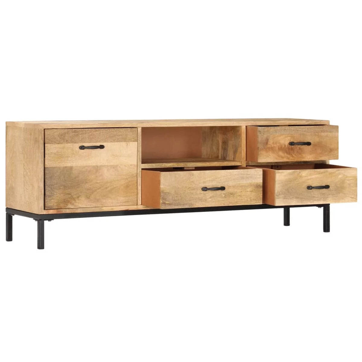 Solid Mango Wood TV Cabinet T30279