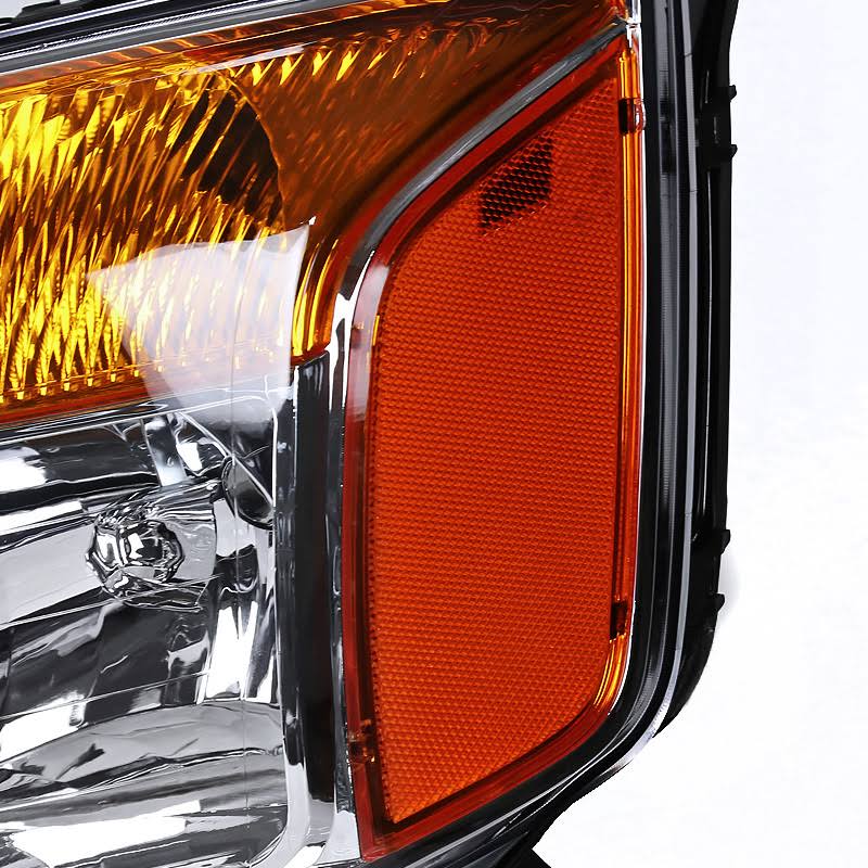 Chrome Crystal Headlights C8479