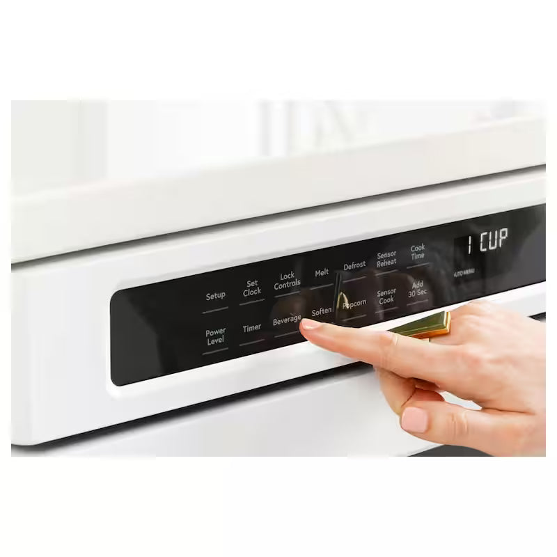 Built-In Microwave Drawer in Stainless Steel with Sensor Cooking W124