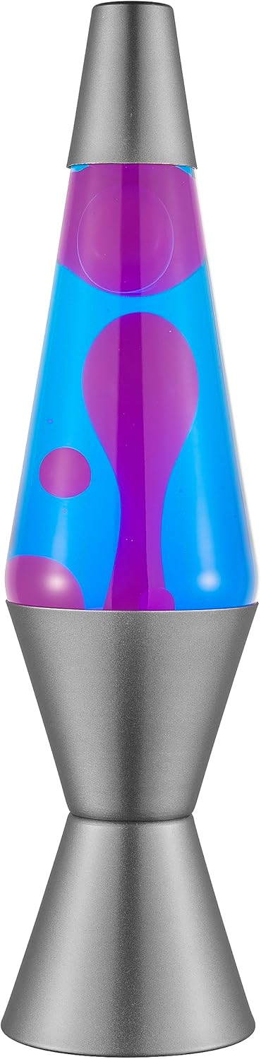 14.5" Purple Wax and Blue Liquid Motion Light K430513