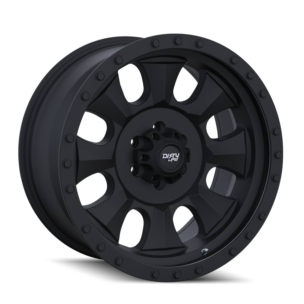 Matte Black 20x22 Wheel O843