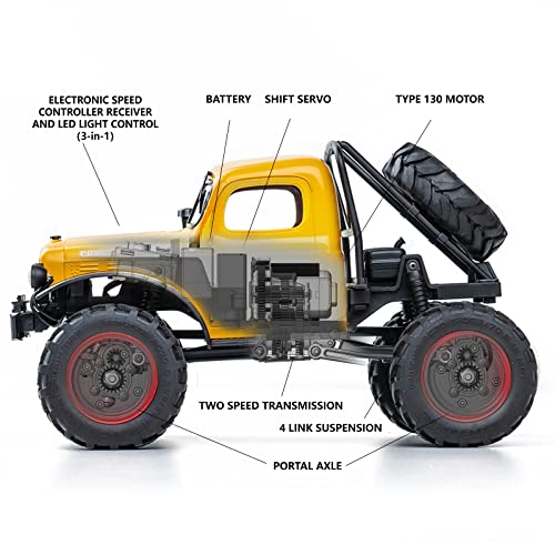 1/24 Scale 4WD Offroad RC Car N445