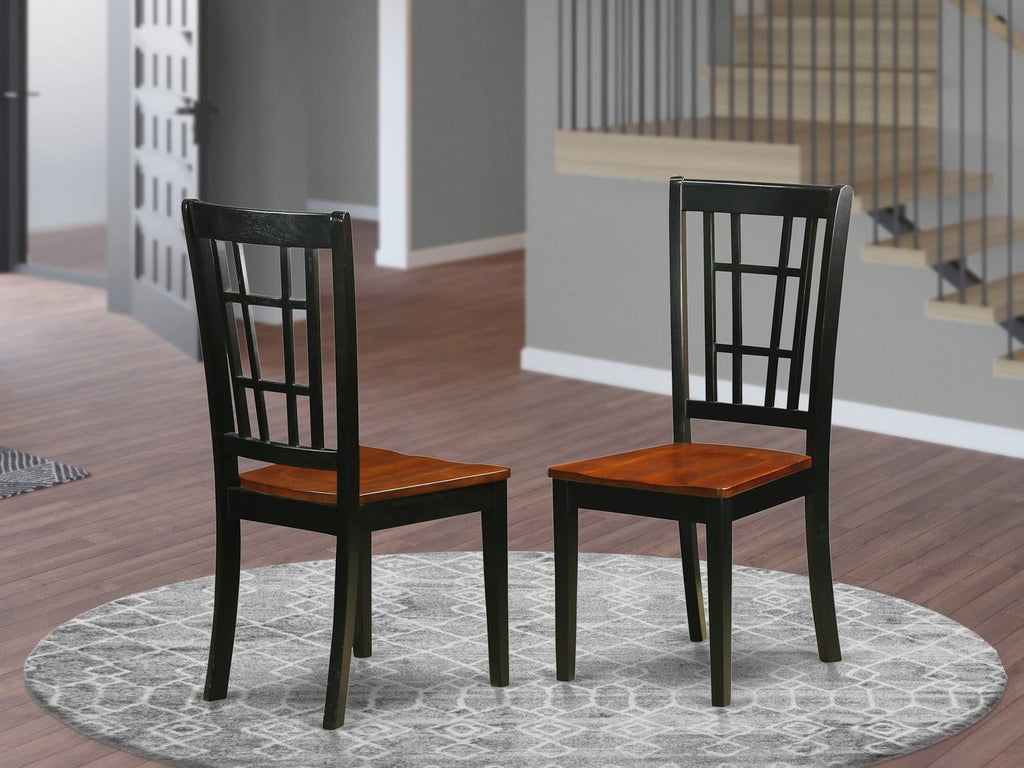 5 Piece Kitchen Table Set with 4 Wood Chairs G8683