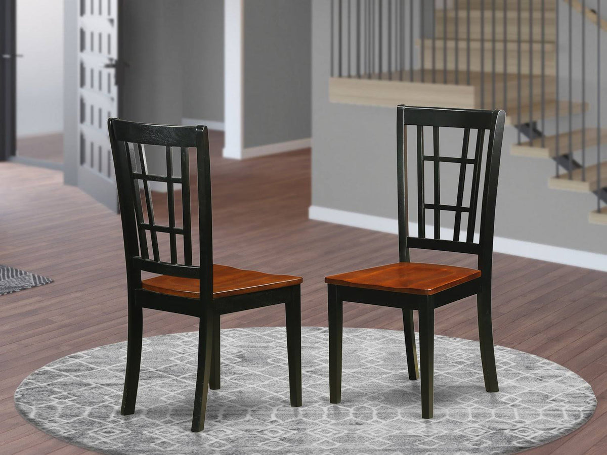 5 Piece Kitchen Table Set with 4 Wood Chairs G8683