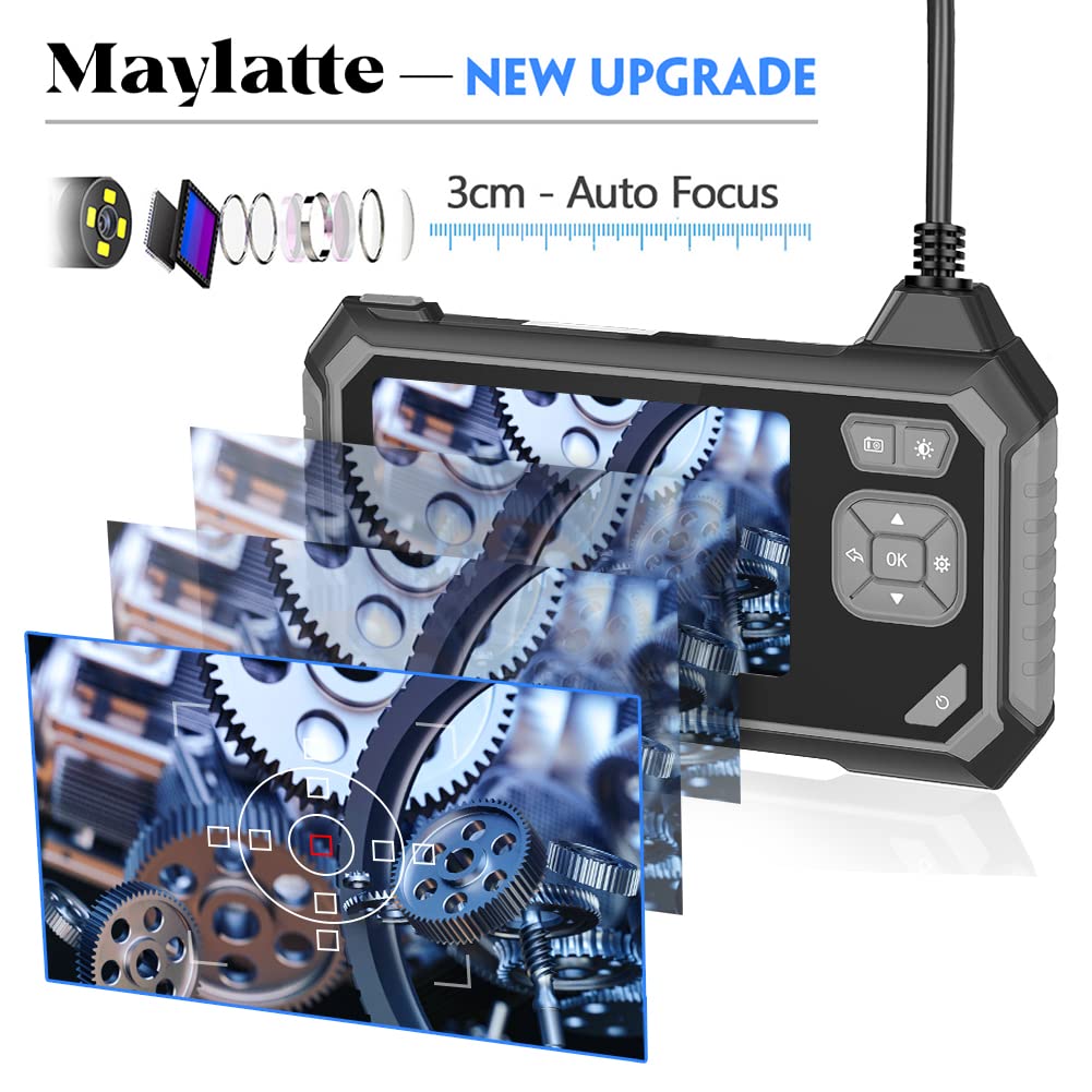 4.3 Inch 1080P HD Dual Lens Endoscope D613