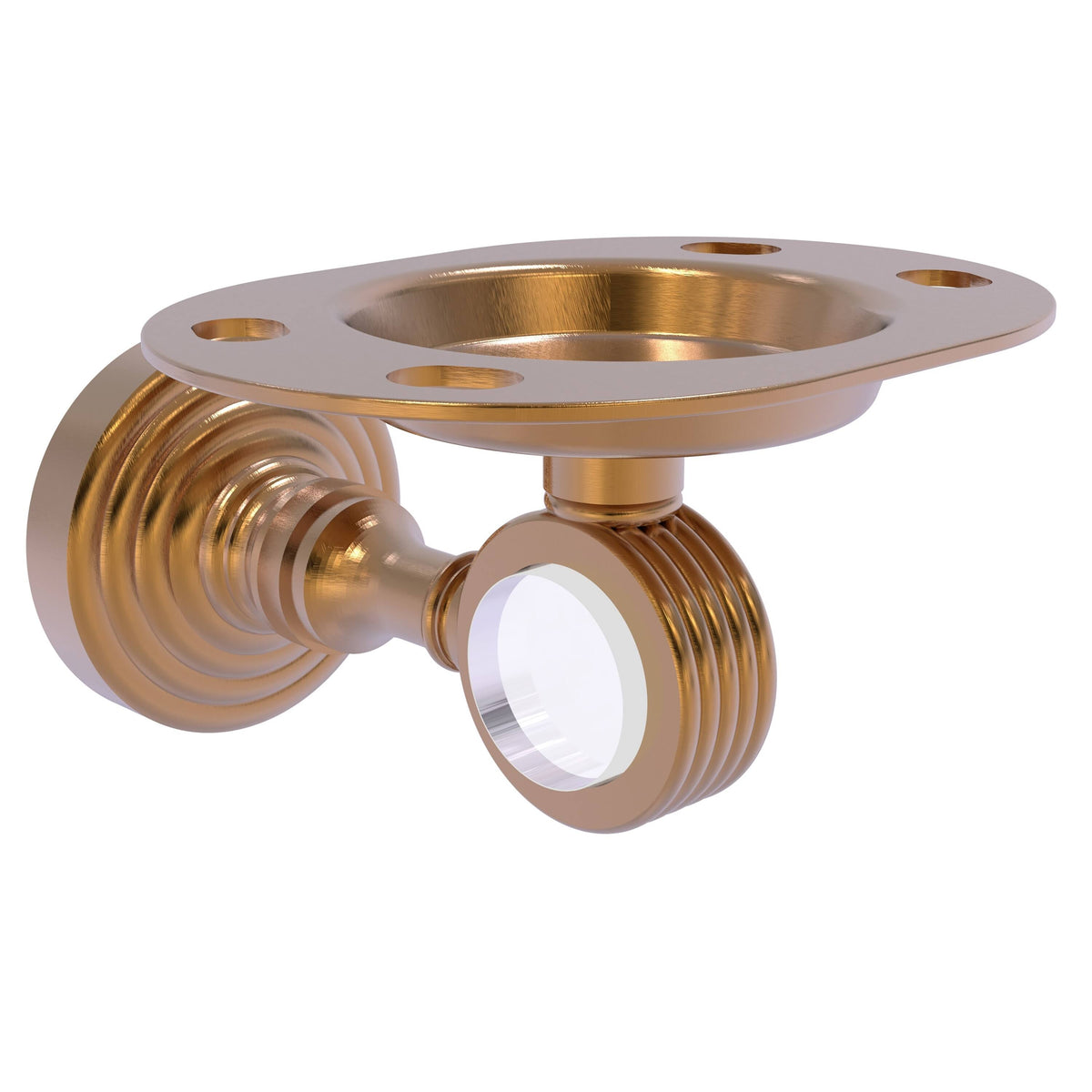 Brushed Bronze Tumbler and Toothbrush Holder Q864