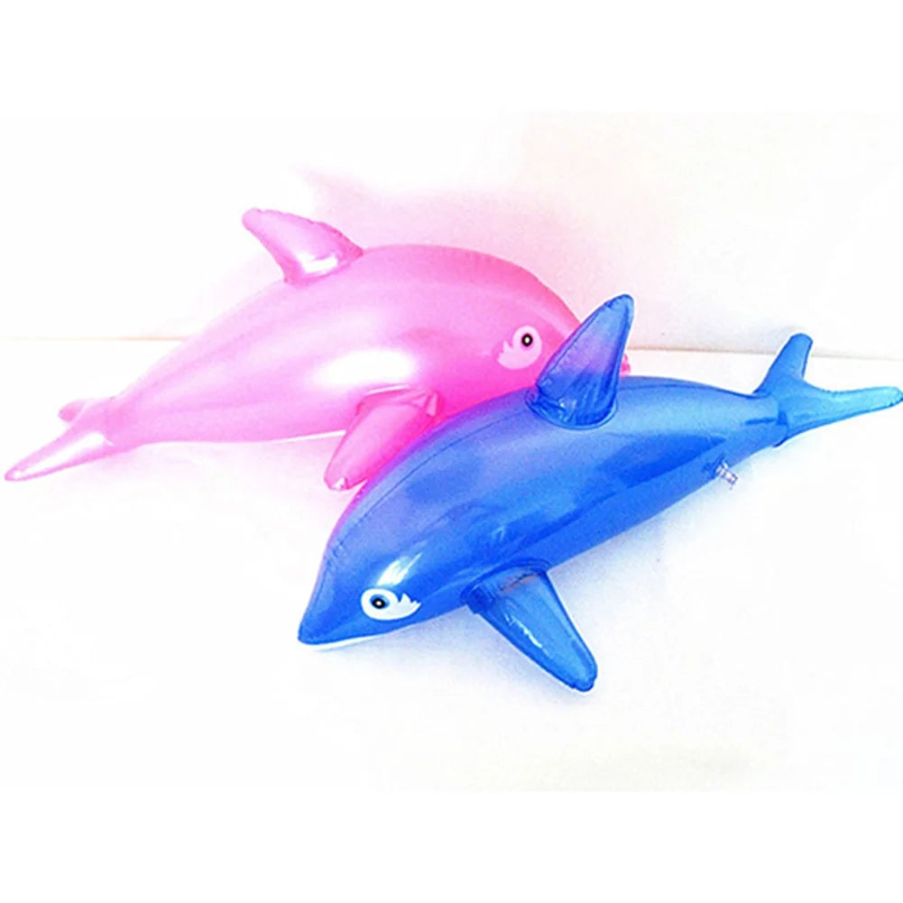 Inflatable Dolphin Fish Beach Swimming Pool Toy A48087