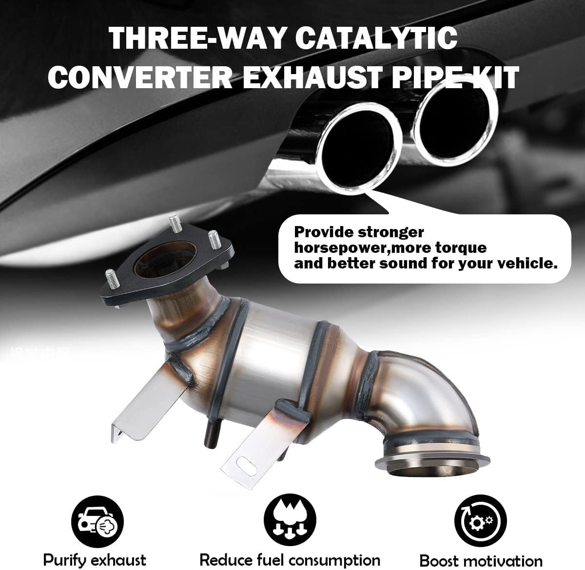 Front Catalytic Converter for 2011-2016 Chevrolet Cruze 1.4L O80031