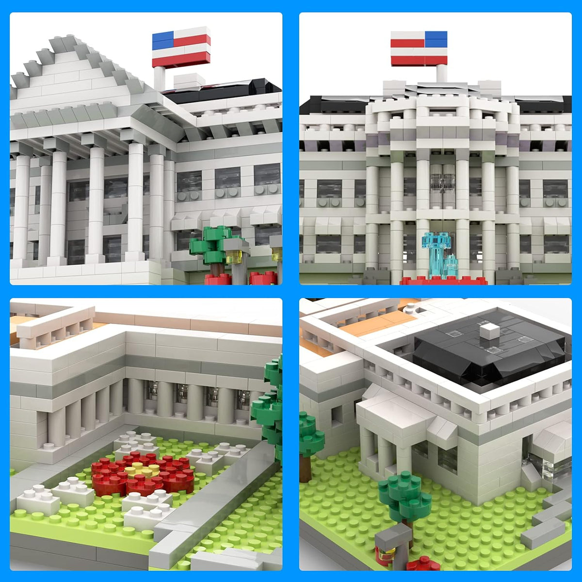 White House U.S. Capital Model Set 3000 Pieces Building Toy U33107