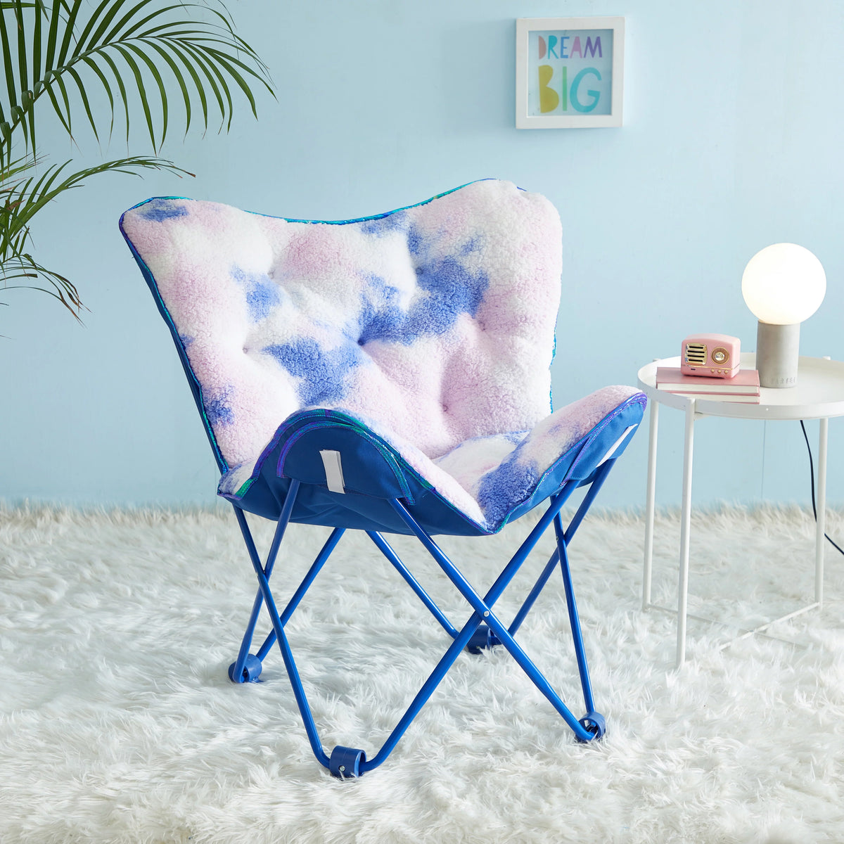 Blue Folding Butterfly Chair P959
