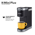 Single Serve K-Cup Pod Coffee Maker Matte Black H368156