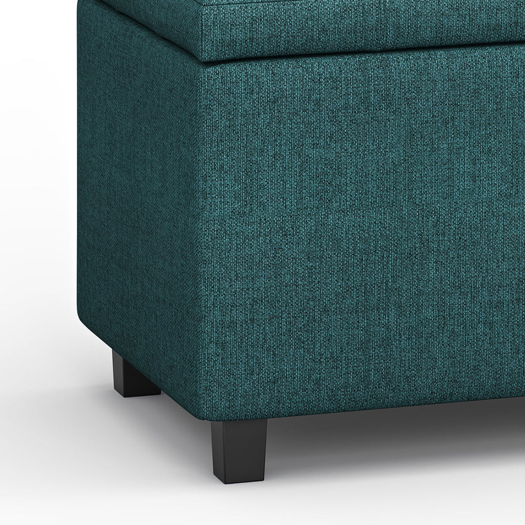 Teal Storage Ottoman Y7320