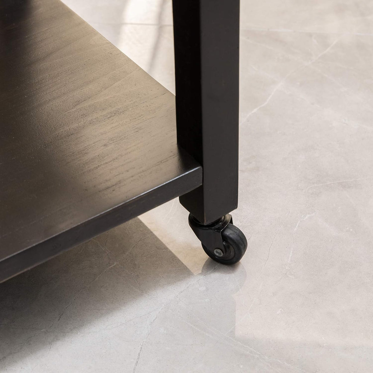 Brown Farmhouse Kitchen Cart P424
