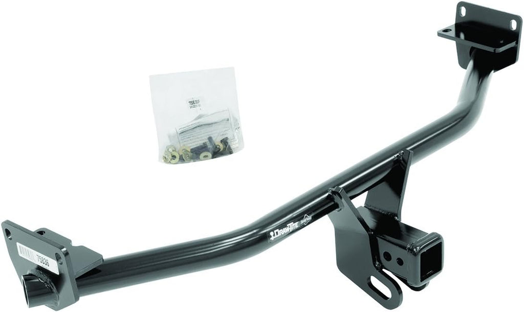 Class 3 Trailer Hitch, 2 Inch Receiver, Black F1699