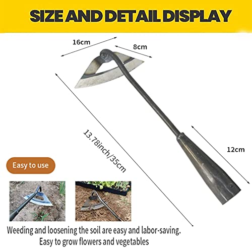 All-Steel Hardened Hollow Hoe V751