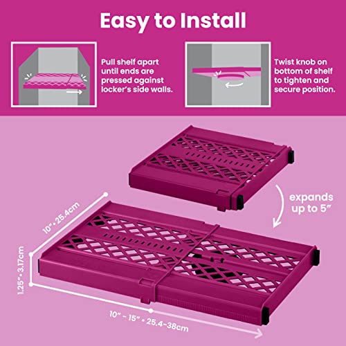 Black Locker Shelf C436