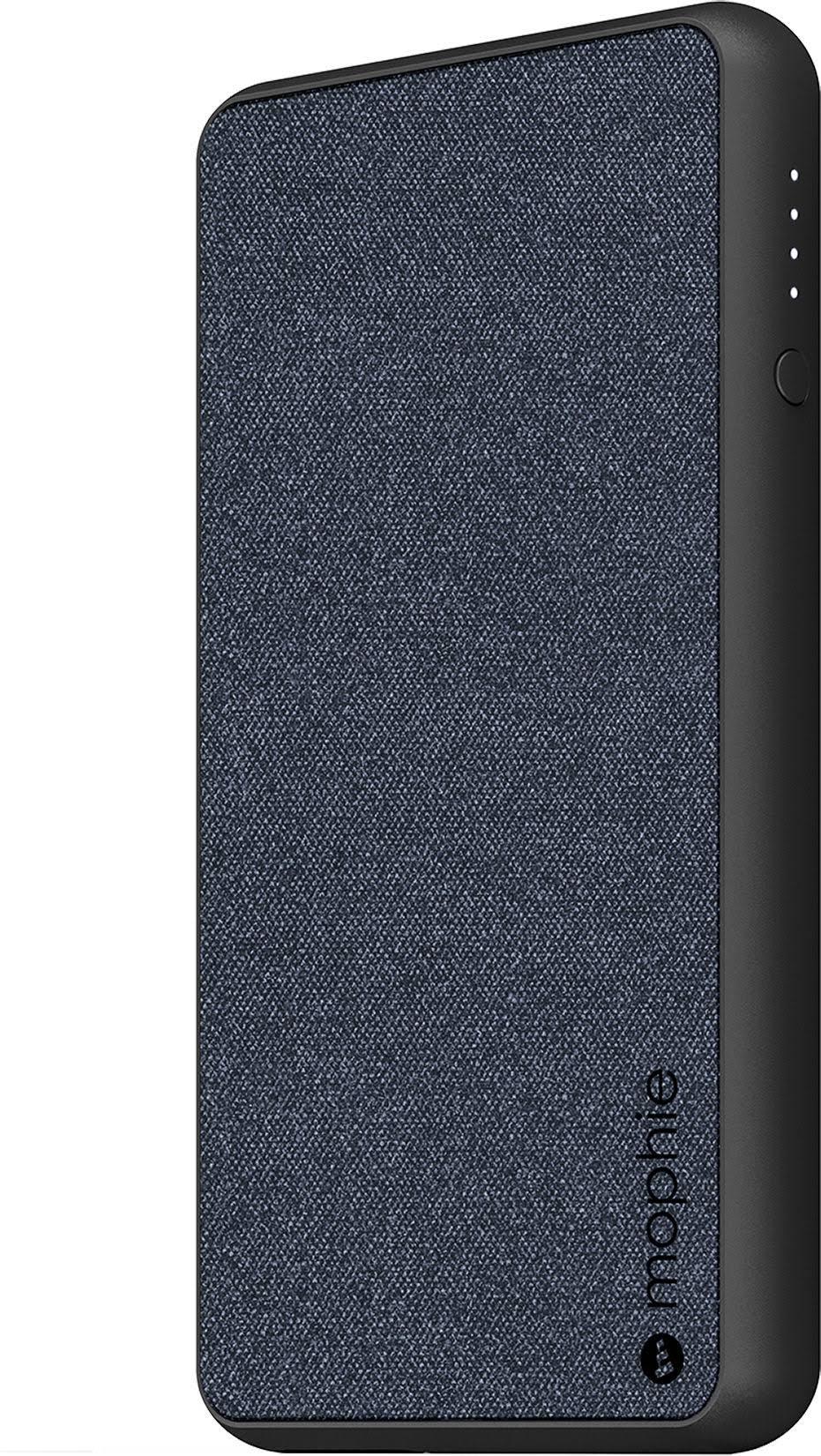 Blue Portable Power Bank with Cable H186639