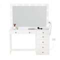 Modern Lighted Vanity Set with Mirror E133