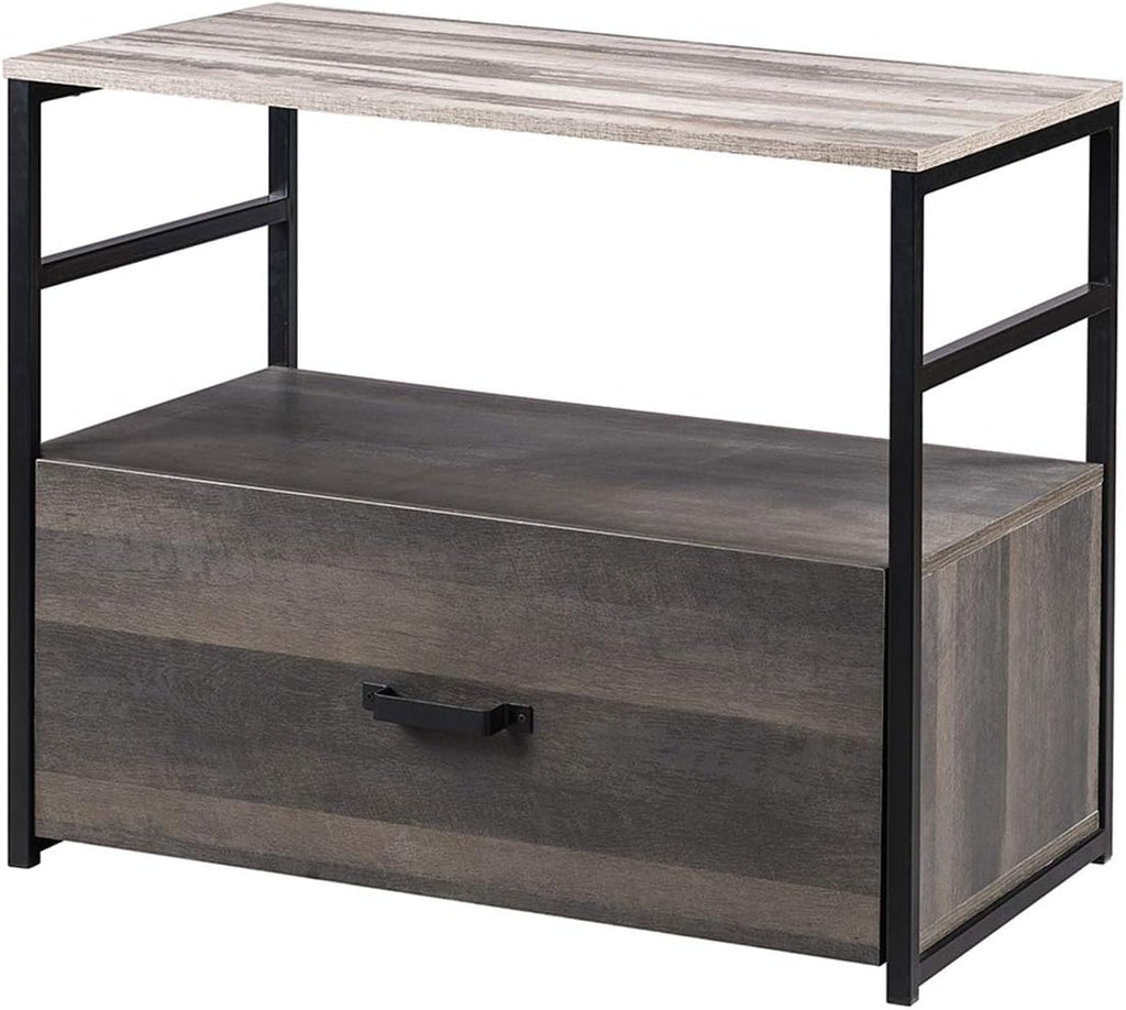 Large Filing Cabinet with Top Open Shelf and Drawer Z99407