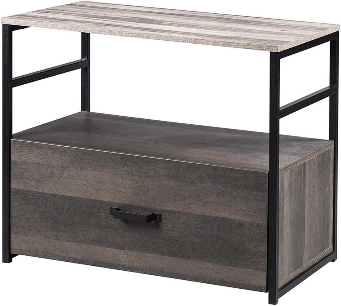 Large Filing Cabinet with Top Open Shelf and Drawer Z99407