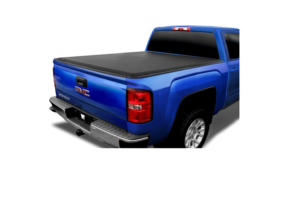 Soft Tri-Fold Truck Bed Tonneau Cover Black W90735