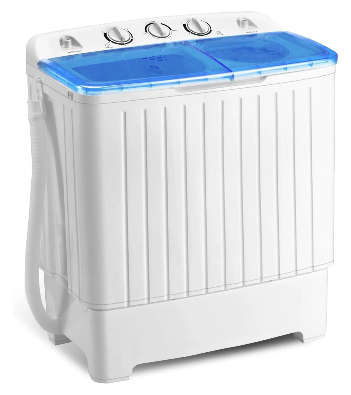Portable 20lbs Washer and Dryer Combo Black U488509