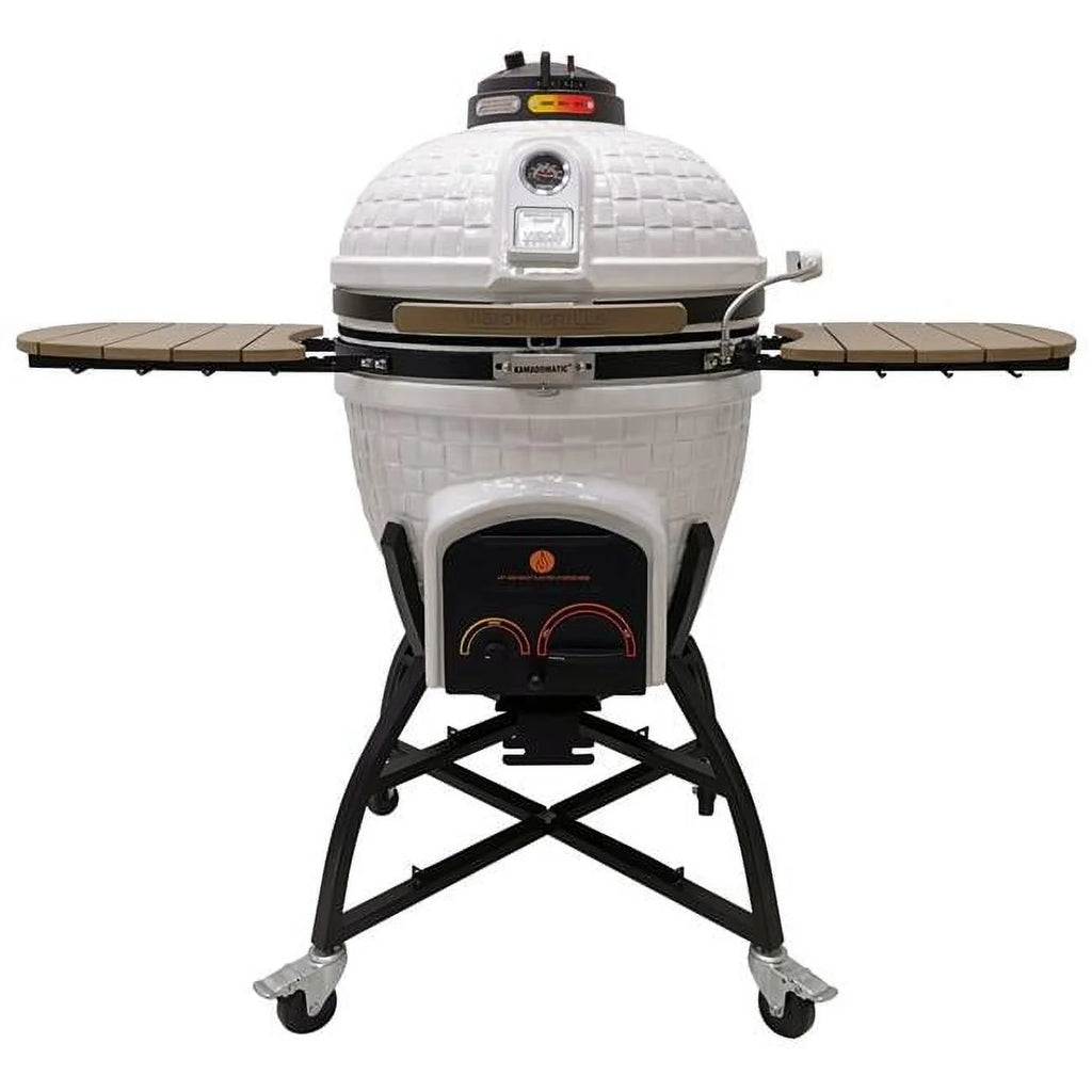 White Kamado Grill Q3184