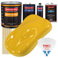 Canary Yellow 1 Gallon Urethane Basecoat and Clearcoat Automotive Paint Kit E6053