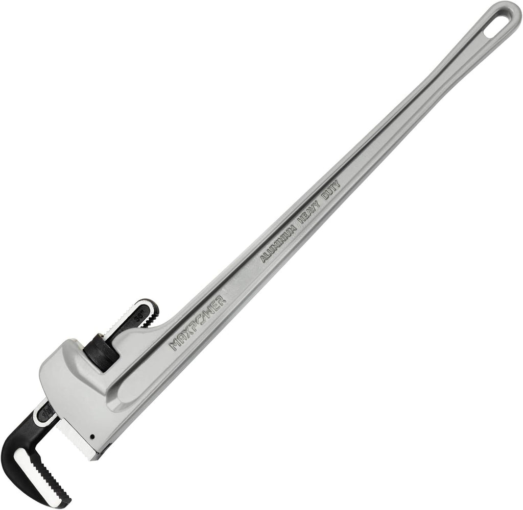 36-inch Straight Aluminum Pipe Wrench, Pack of 2 I17517