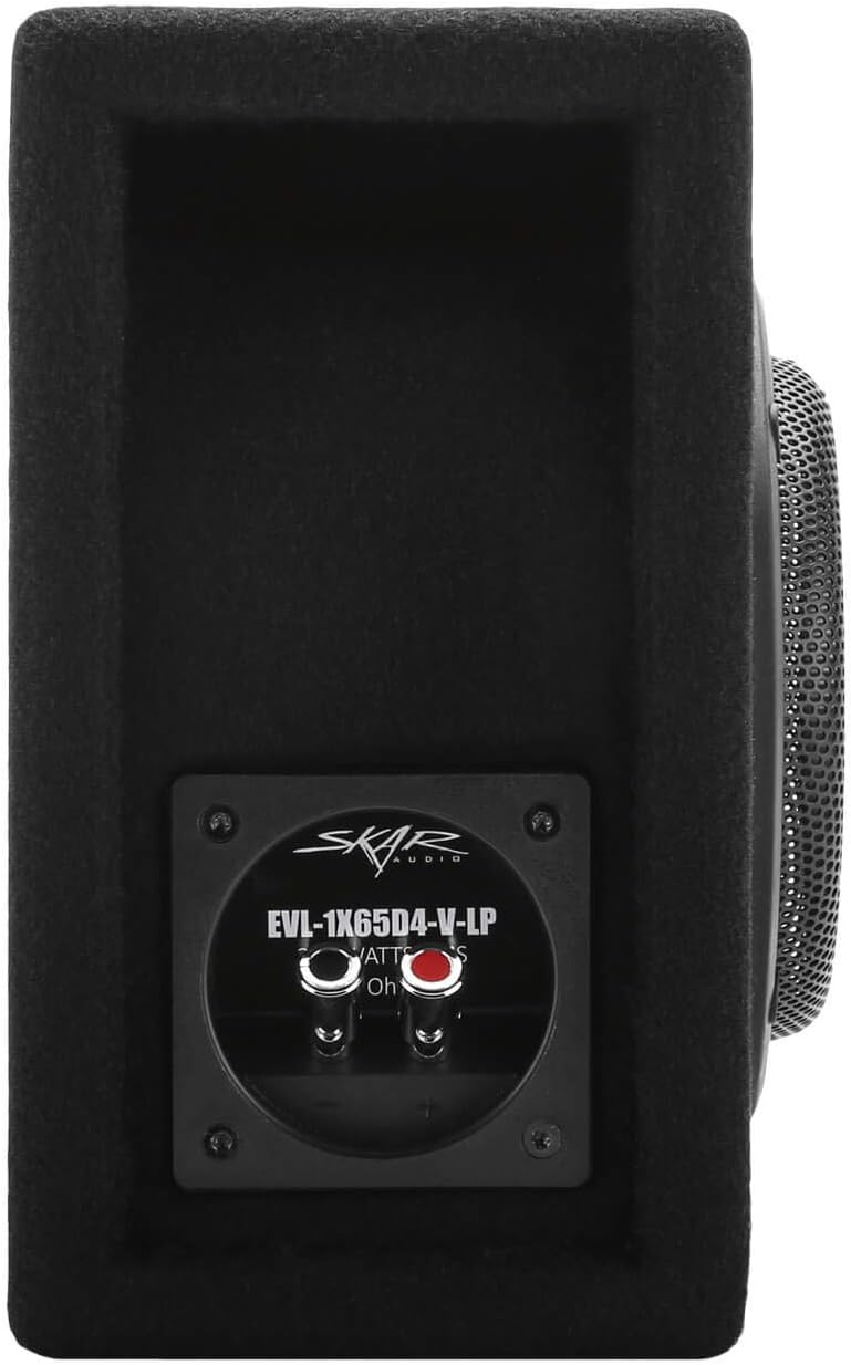 6.5 400 Watt Low Profile Car Subwoofer Enclosure W120