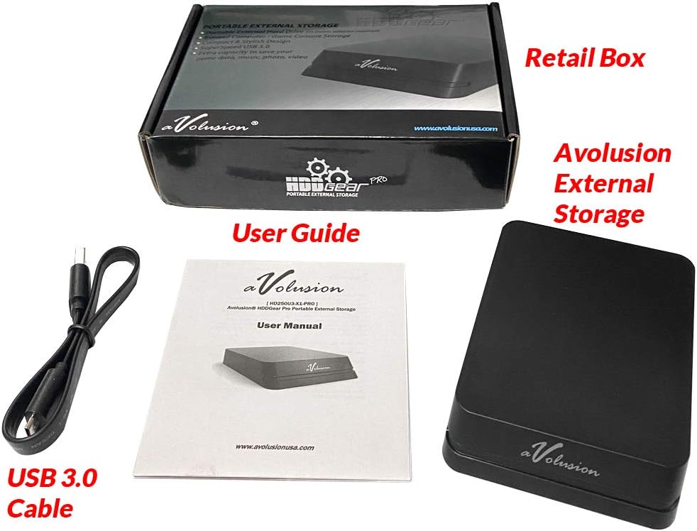 1.5TB USB 3.0 Portable External Hard Drive Pack of 2 V605