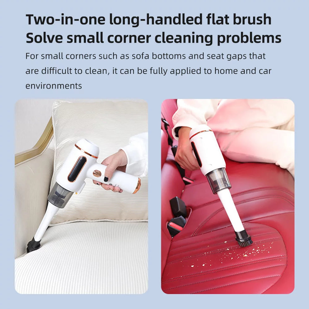 Wireless Household Mite Removal Machine 7200PA 120W Double Vacuum Cleaner UV Lamp Z437
