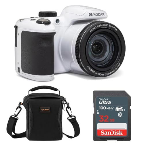 20MP Digital Camera 40X Optical Zoom 24mm Wide Angle Lens Optical Image Stabilization 1080P Full HD Video 3" LCD F62782