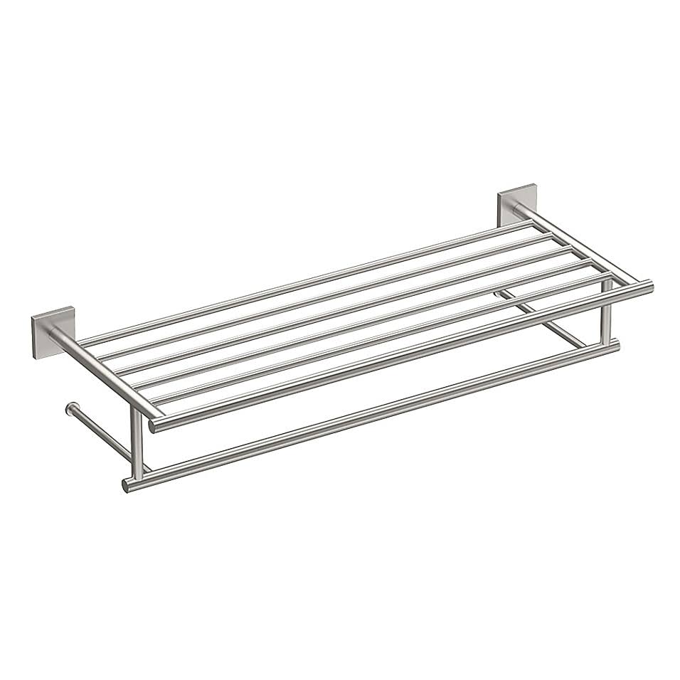 Satin Nickel Spa Rack M884