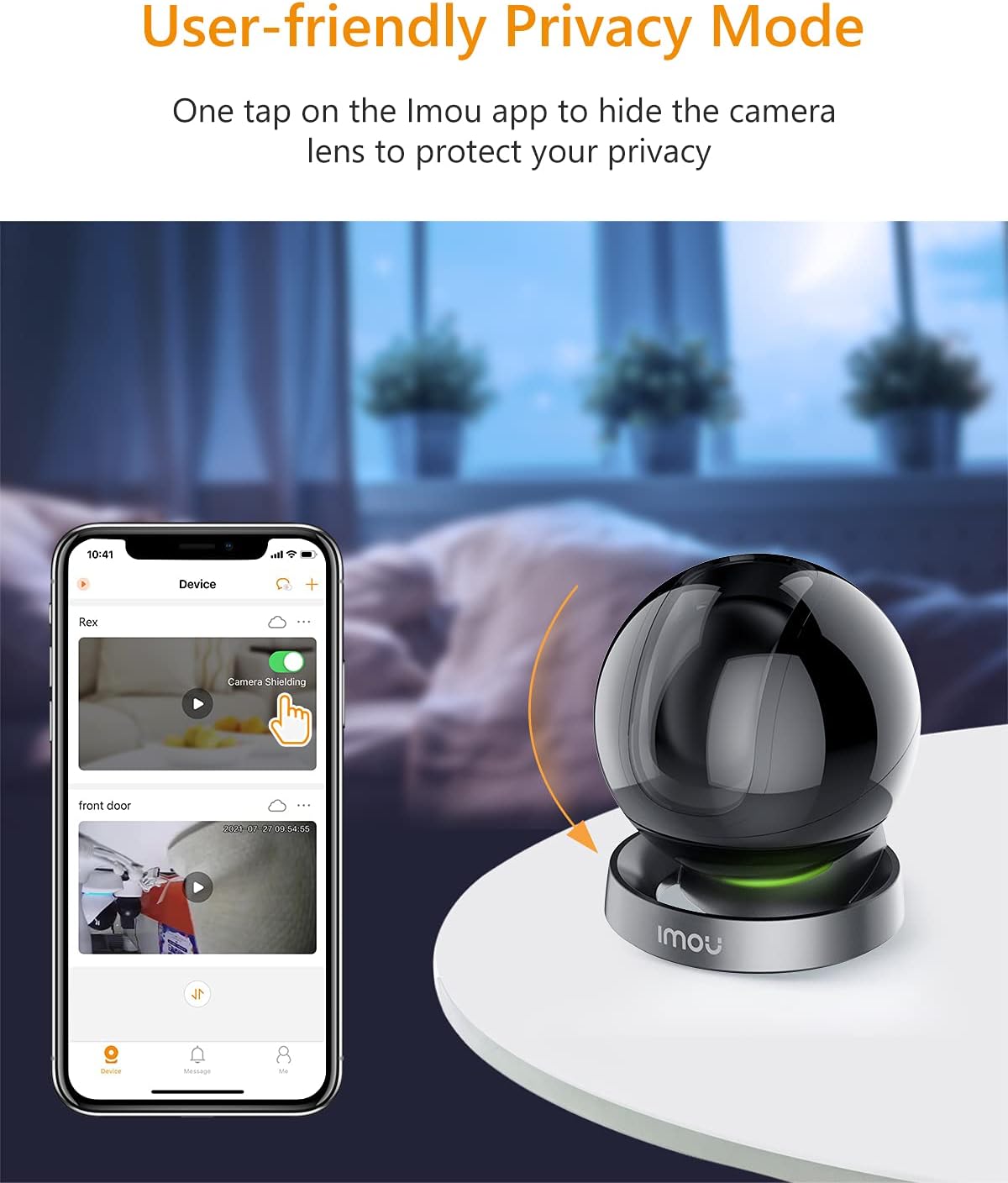 4MP Indoor Pan/Tilt WiFi Camera with Night Vision W362