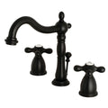 Matte Black Widespread Bathroom Faucet B5938