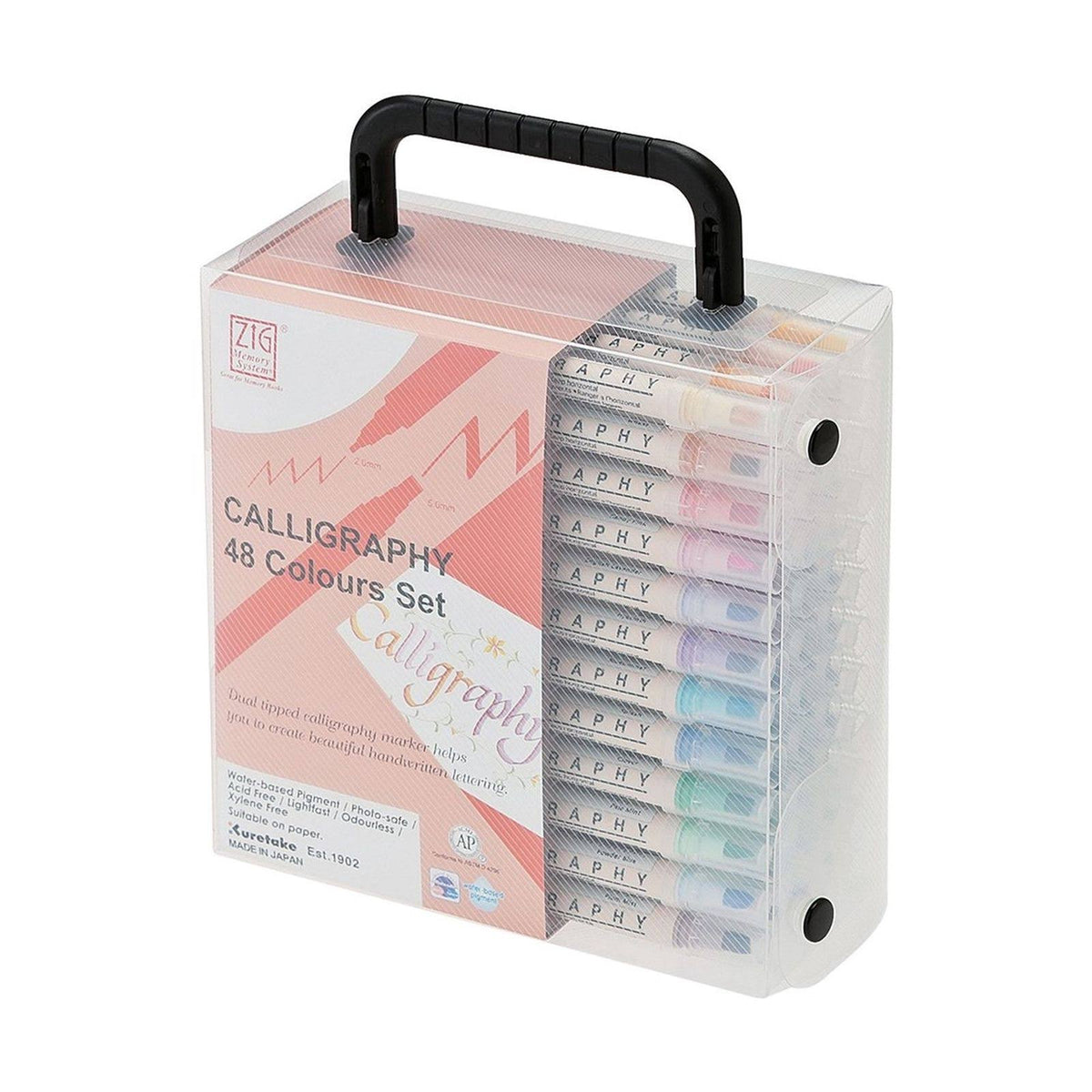 Calligraphy Dual Tip Markers 48/Pkg N3560