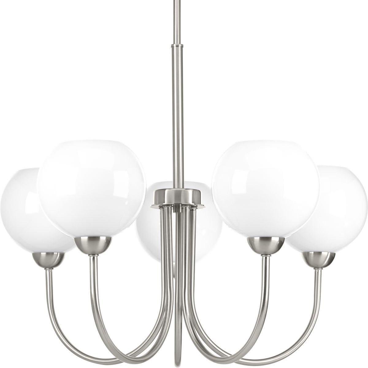 Brushed Nickel Five-Light Chandelier F605500