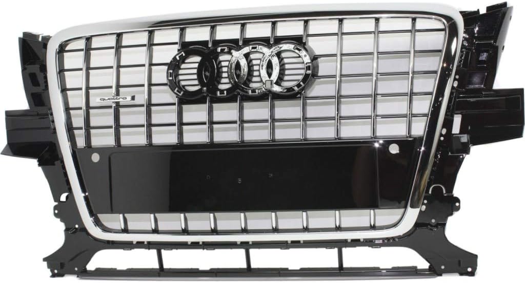Chrome Shell with Gloss Black Insert Grille Assembly A536